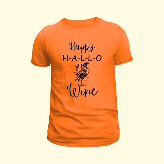 Orange- black font